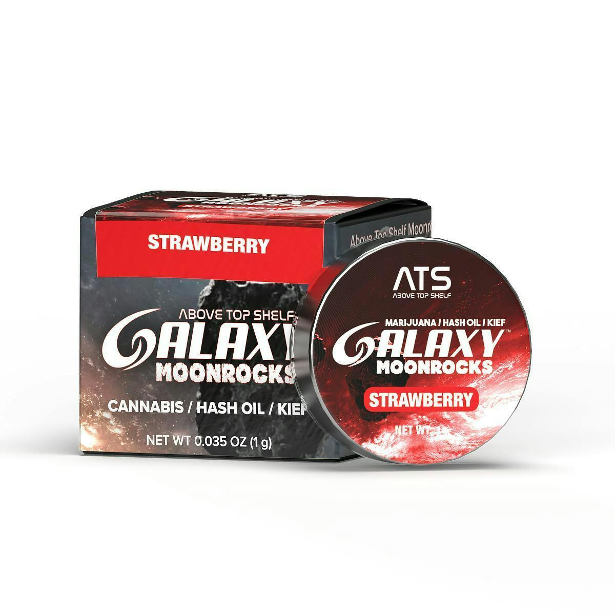 Galaxy Girl - Strawberry Moonrock Flower - 1g