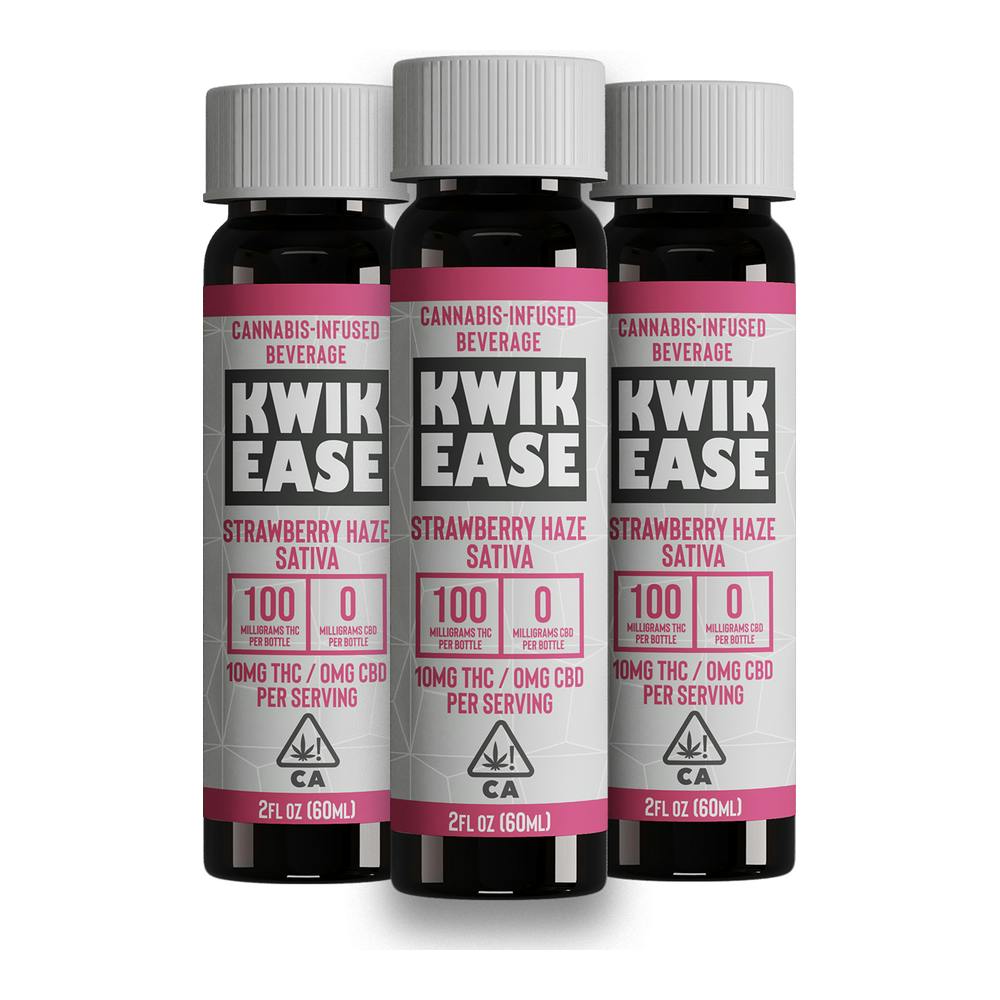 KWIK EASE - STRAWBERRY HAZE SHOT - 100 mg