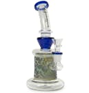 Dragon Glass Bent Neck 9" Water Pipe