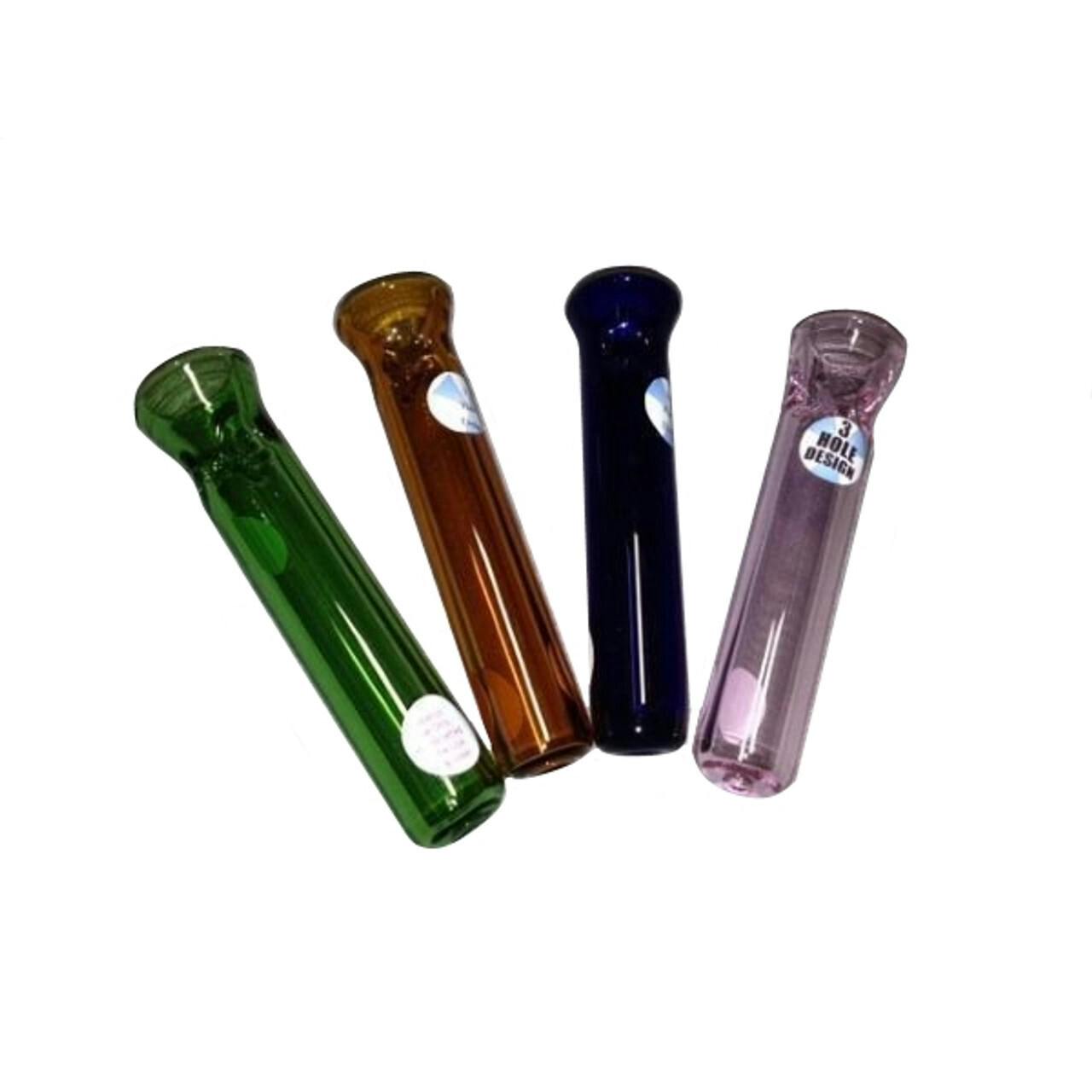 Misc. Glass Chillum Pipe