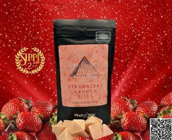 Chocolate Pieces - 400mg - Strawberry Crunch