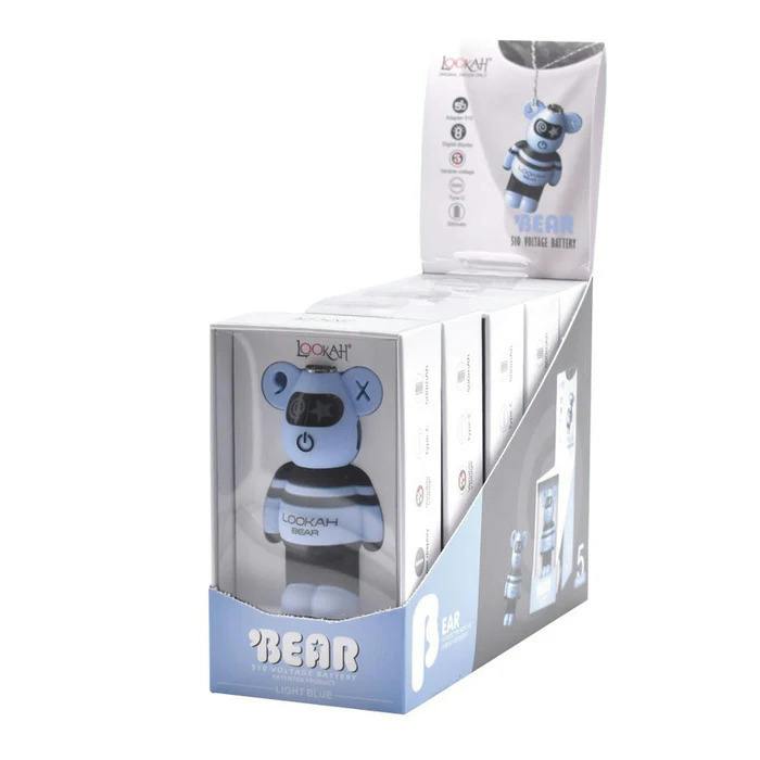 Light Blue Lookah Bear Vape Battery