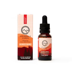 CBD Colorado Cures - Tincture - 500mg Full Spectrum Strawberry Lemonade 30mL