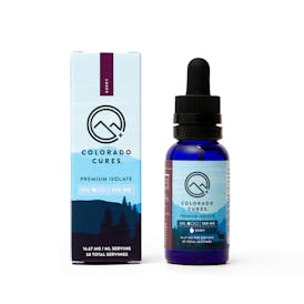 CBD Colorado Cures - Tincture - 500mg Isolate Berry 30mL