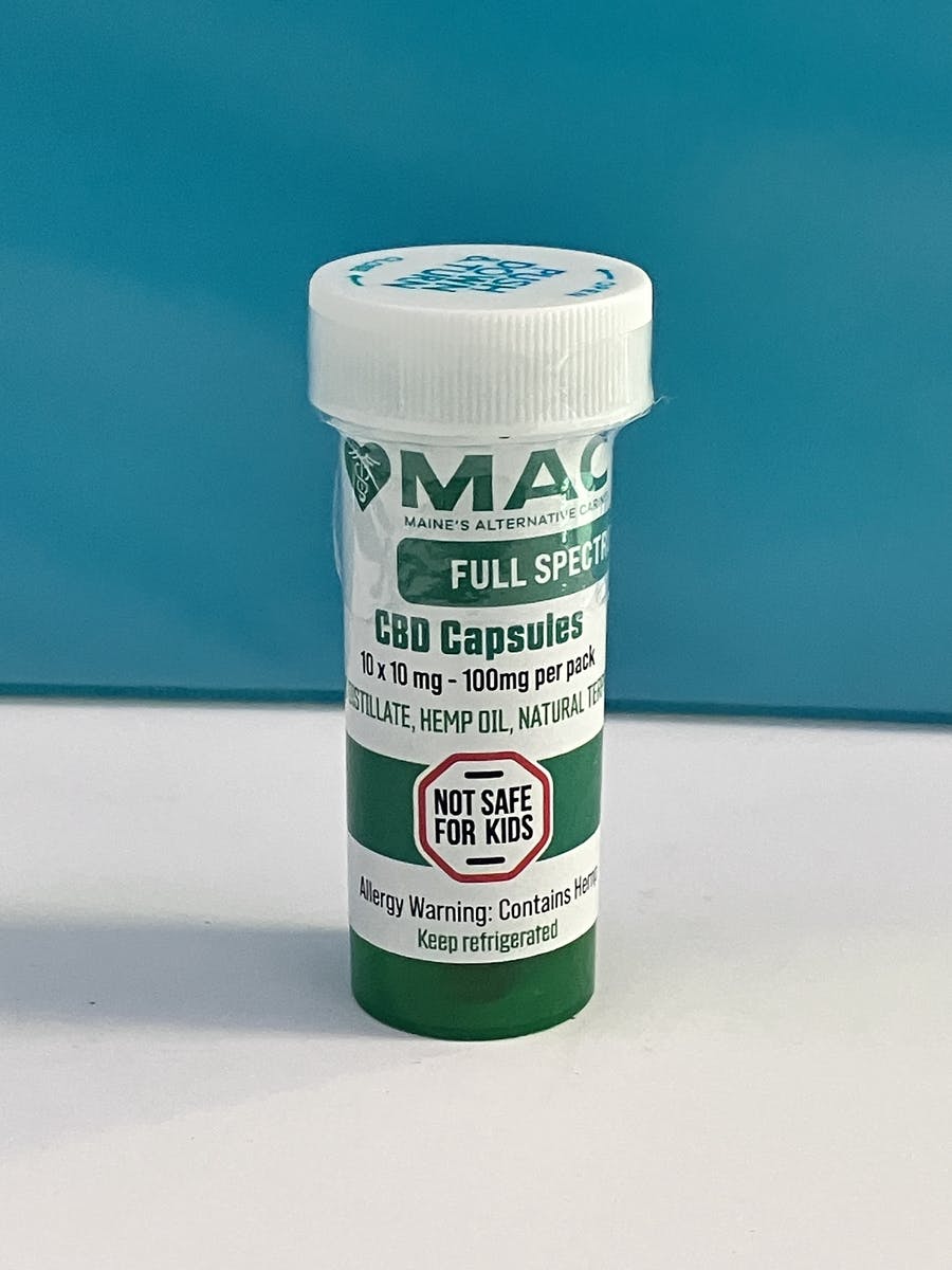 100mg CBD Capsules at Zero Gravity Cannabis - Medical