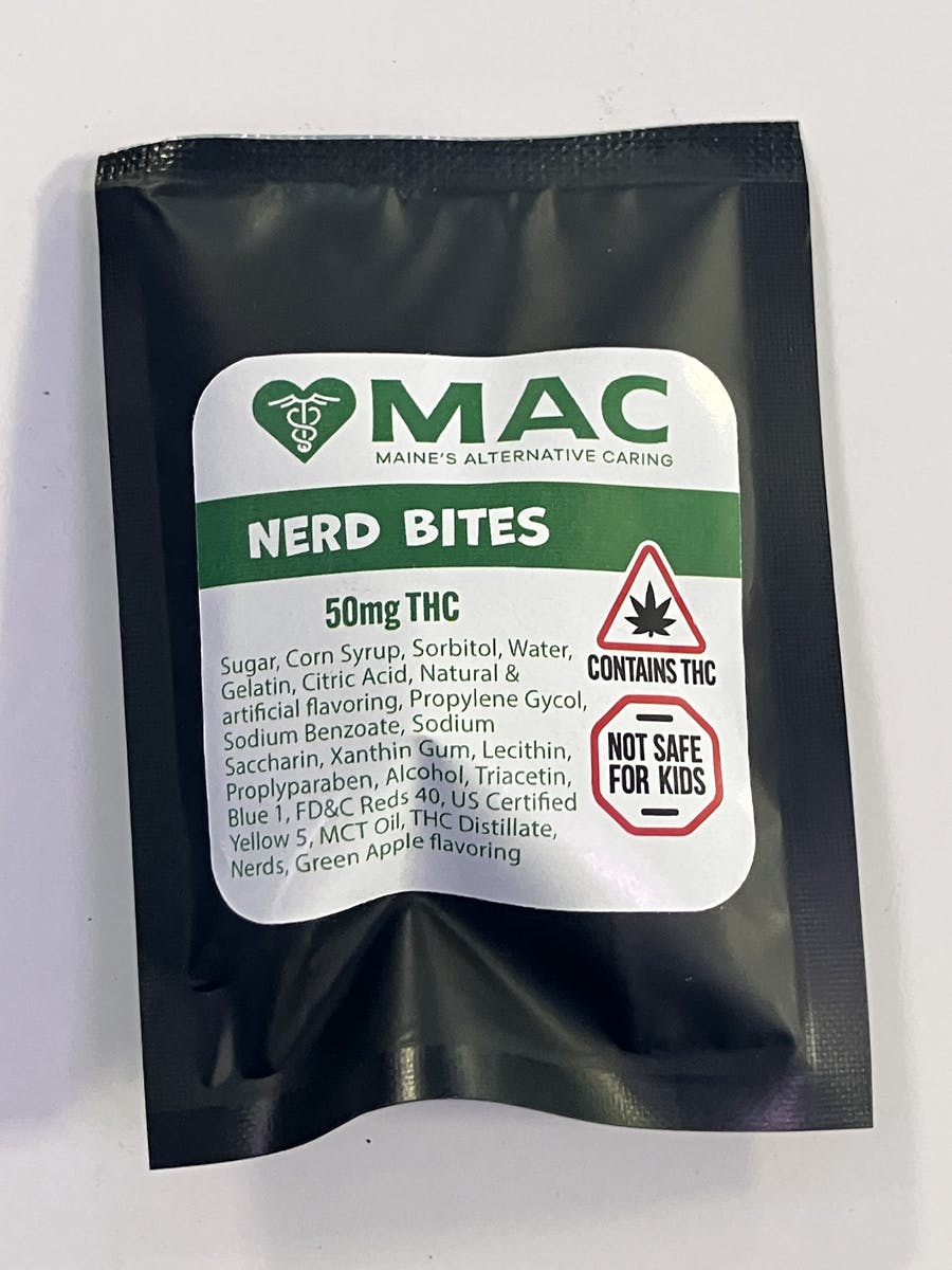 50mg THC Nerd Bites