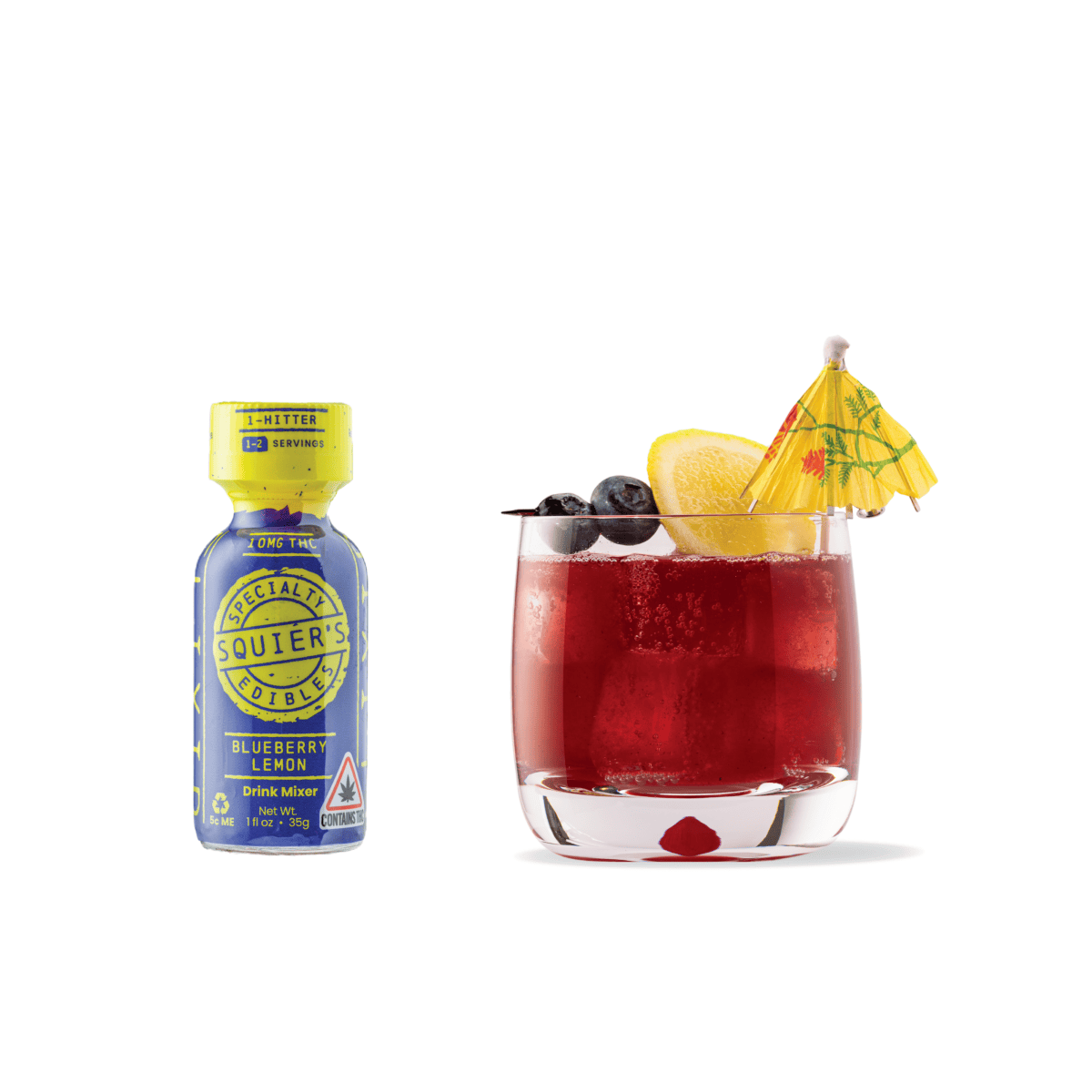 10mg Blueberry Lemon - Hash Rosin Drink Mixer- (REC) at Zero Gravity Cannabis - Medical