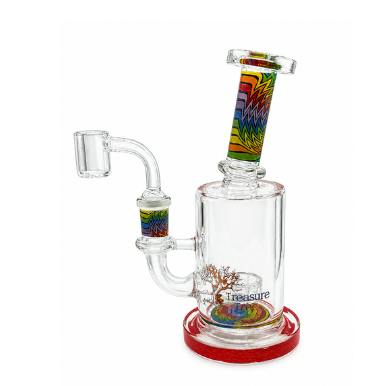 Red Rainbow Treasure Tree Dab Rig