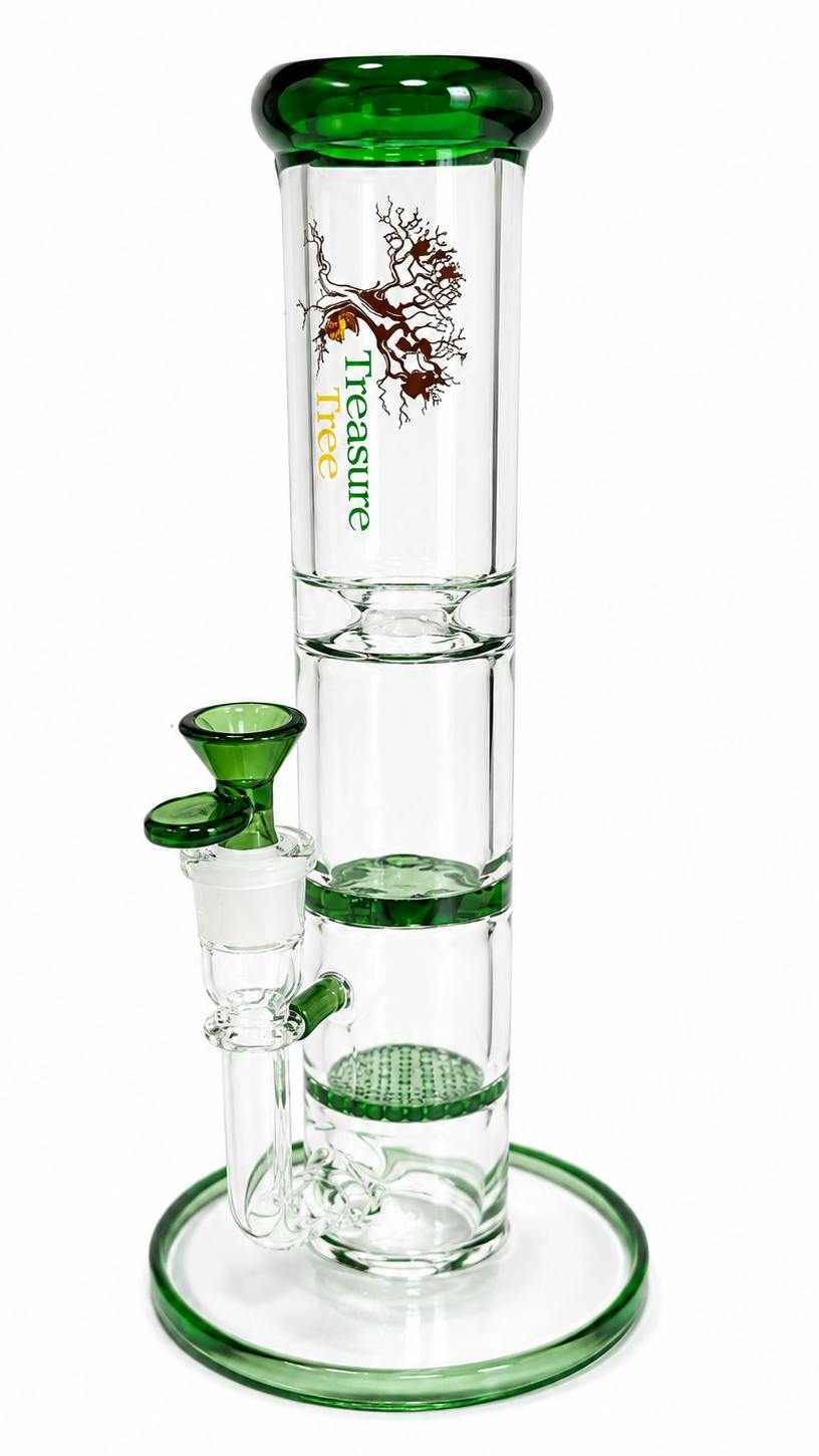 Green Treasure Tree Bong