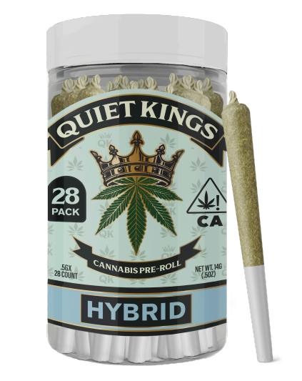 Quiet Kings 28pk Prerolls 14g Curelato