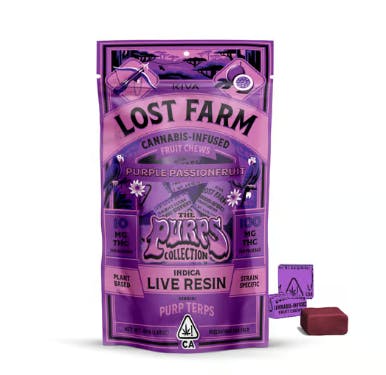 Kiva Lost Farms: Chews Purple Passionfruit