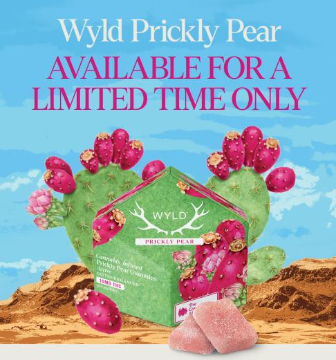 Wyld Limited Edition Gummies Prickly Pear