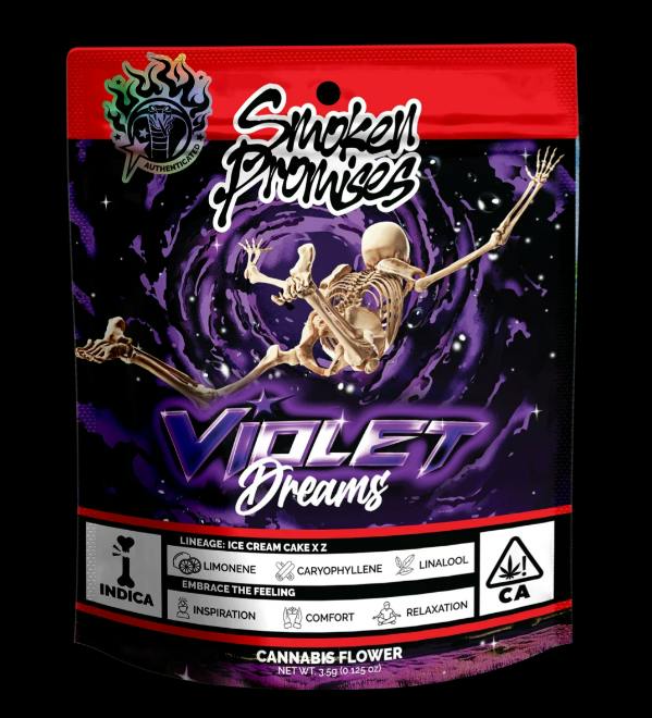 Smoken Promises 3.5g Violet Dreams