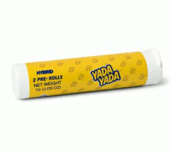 Yada Yada 2pk Preroll 1g Glitter Bomb