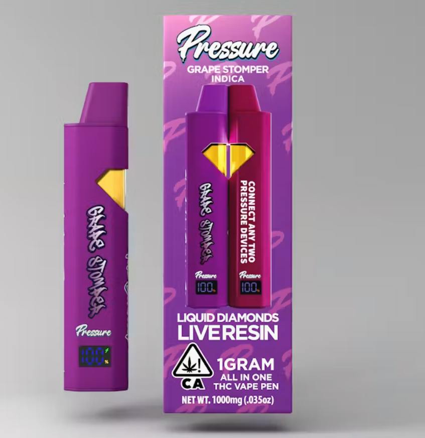 Pressure All In One 1g Grape Stomper