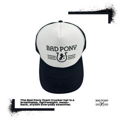Bad Pony Foam Trucker Hat