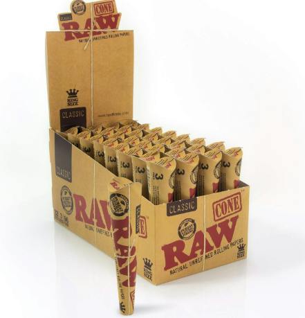 Raw - 1 1/4 Classic Cones 6pk