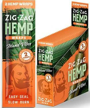 Zig-Zag - Island Hemp Wraps - 2ct