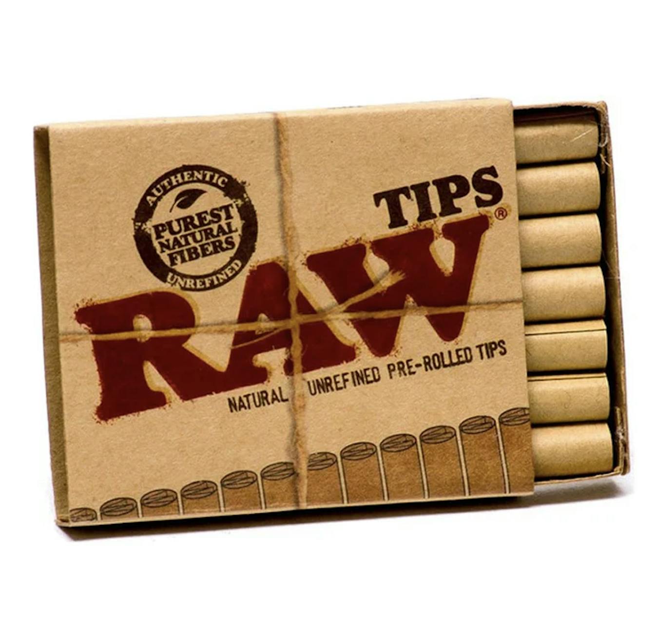 Raw - Pre Rolled Tips - 21ct