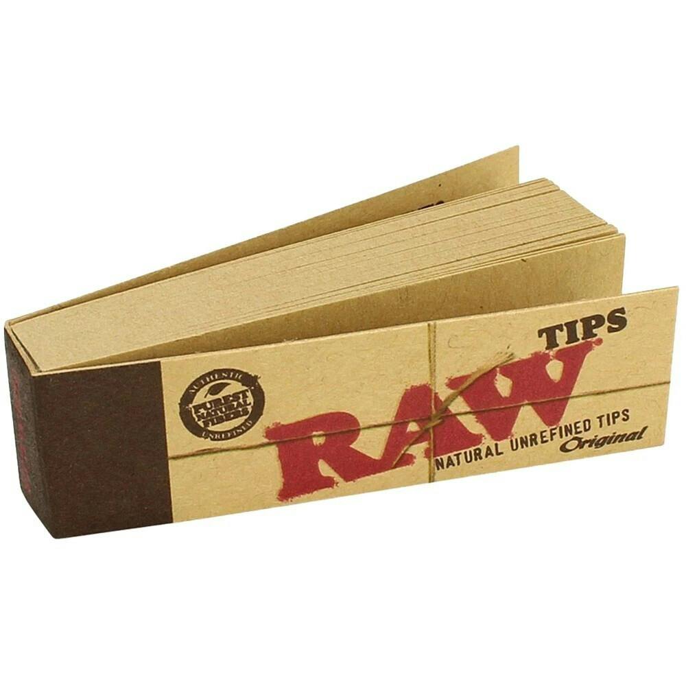 Raw - Natural Unrefined Tips at Carry-On Cannabis
