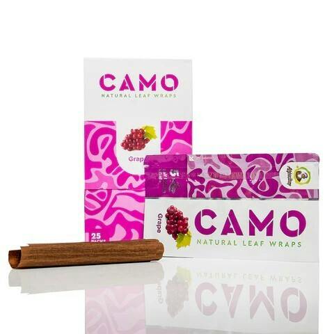 Camo - Hemp Wraps 5pk - Grape