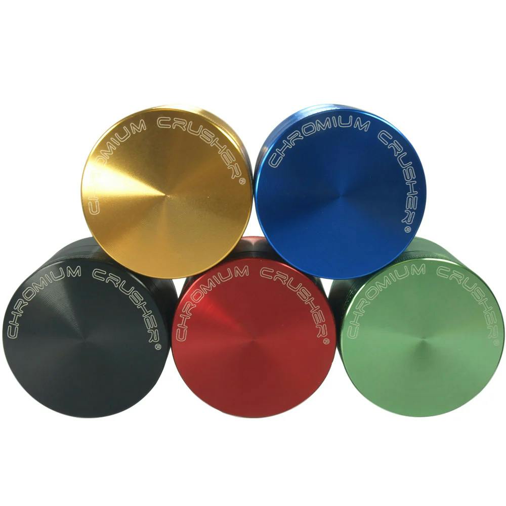Chromium Crusher 50mm - Four Piece Grinder - Blue