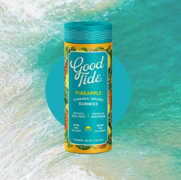 Good Tide - Pineapple Rosin Gummies 10pk -100mg