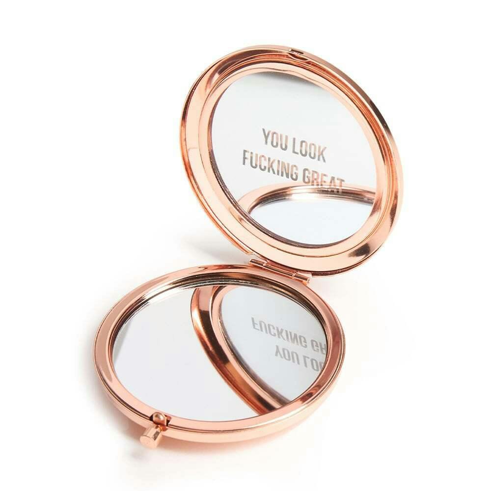Compact Mirror - Rose Gold