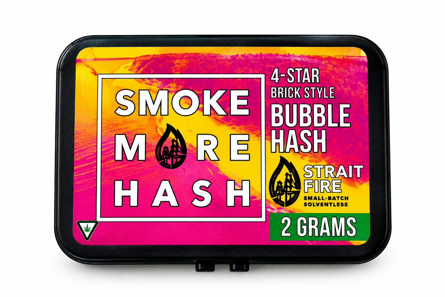 Diamond Cut + Strait Fire | 2g Brick Hash | GMO