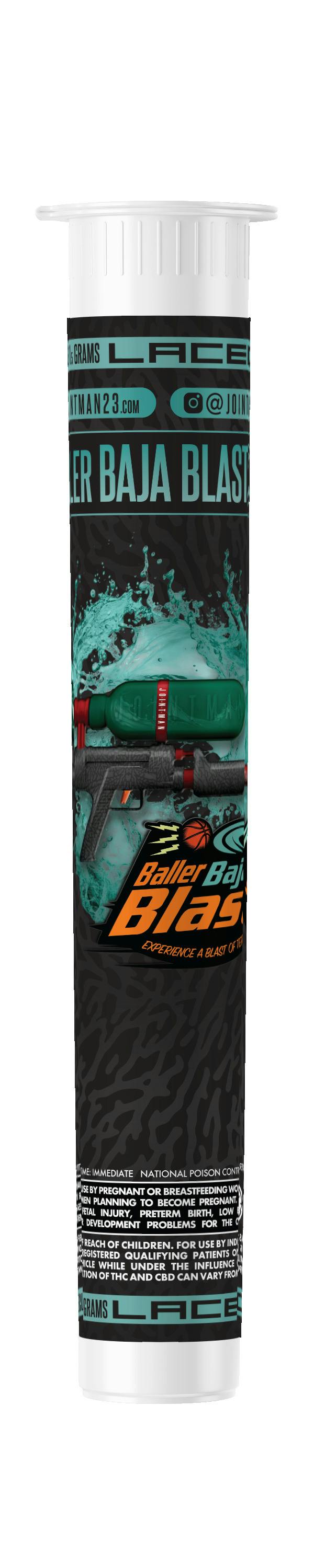 Baller Baja Blast | Infused Joint | 1.5g by Jointman