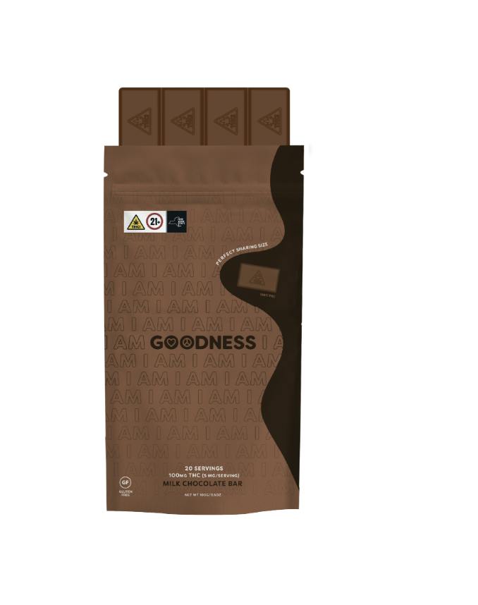 I am Goodness | Milk Chocolate Bar 20pk 5mg