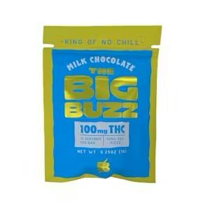 King of No Chill | The Big Buzz Milk Chocolate Bar 10pk 10mg