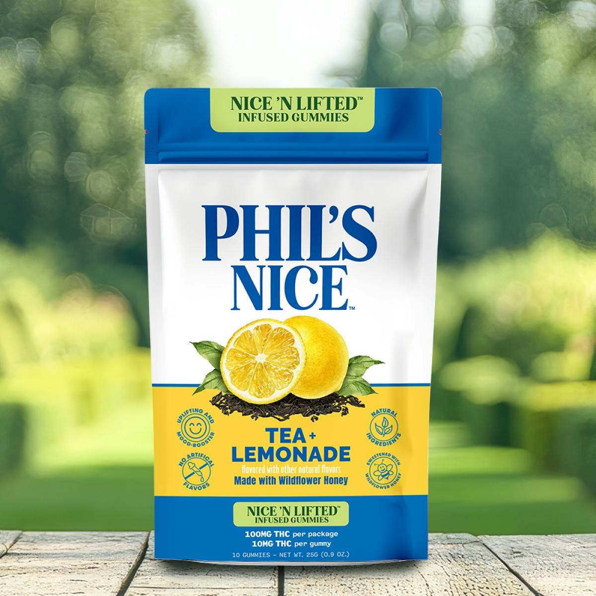 Phil's Nice | Tea + Lemonade Nice N' Lifted Gummies 10pk 10mg