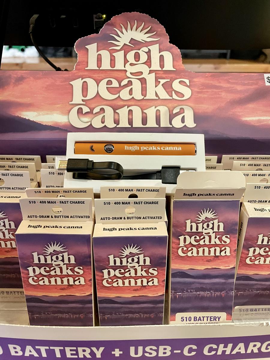 High Peaks Canna | High Peaks 510 Battery at High Peaks Canna Inc
