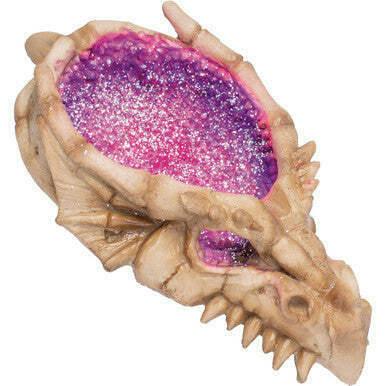 Dragon Head Purple Glitter Ashtray