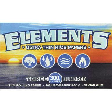 Elements Ultra Rice Papers 1 1/4 at Orange Cannabis Company