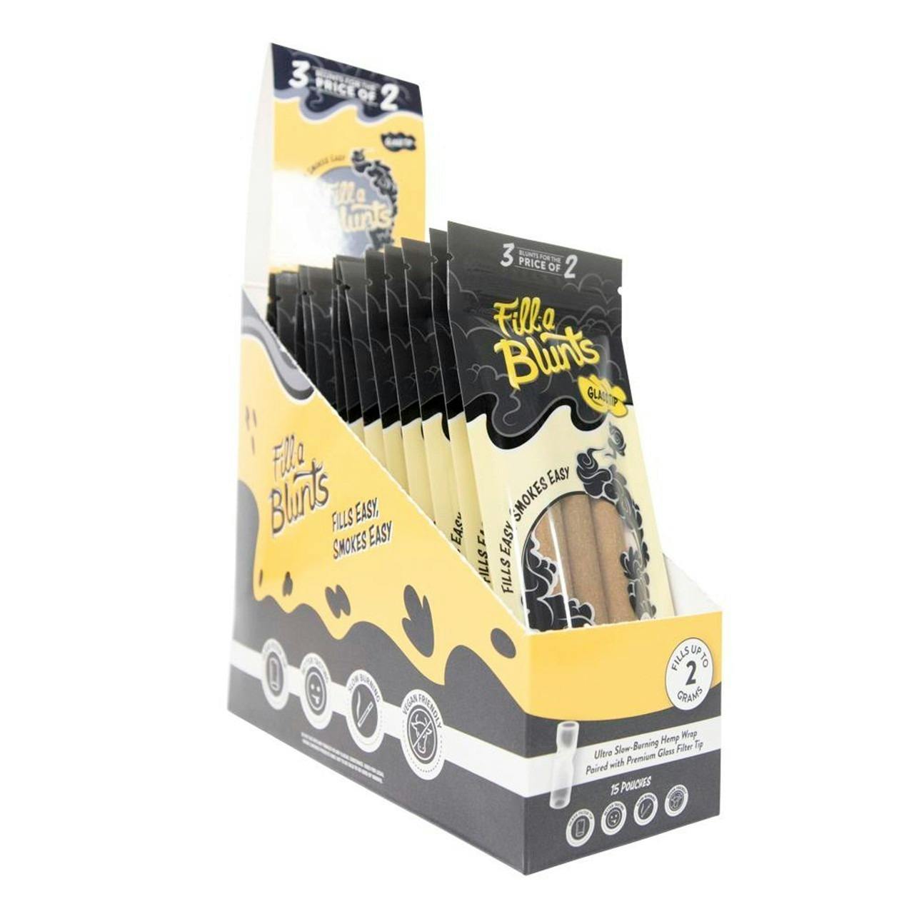 Fill A Blunt Glass Tips 3pk at Orange Cannabis Company