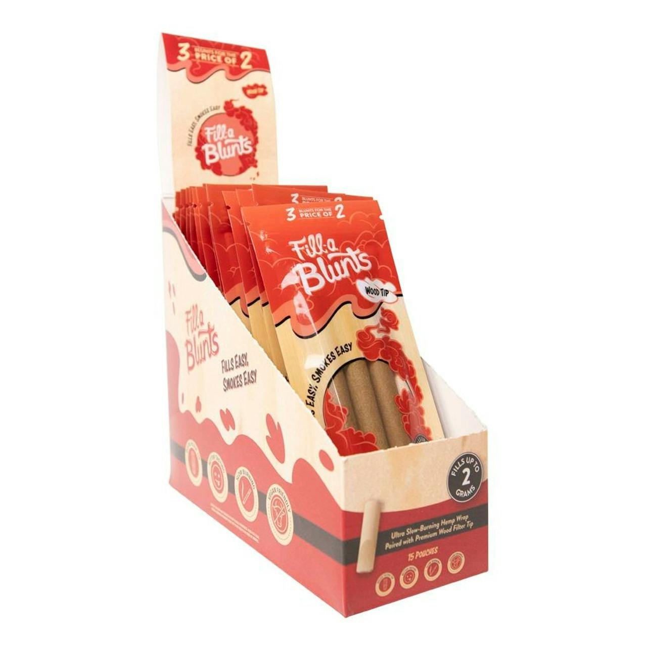 Fill A Blunt Wooden Tips 3pk at Orange Cannabis Company