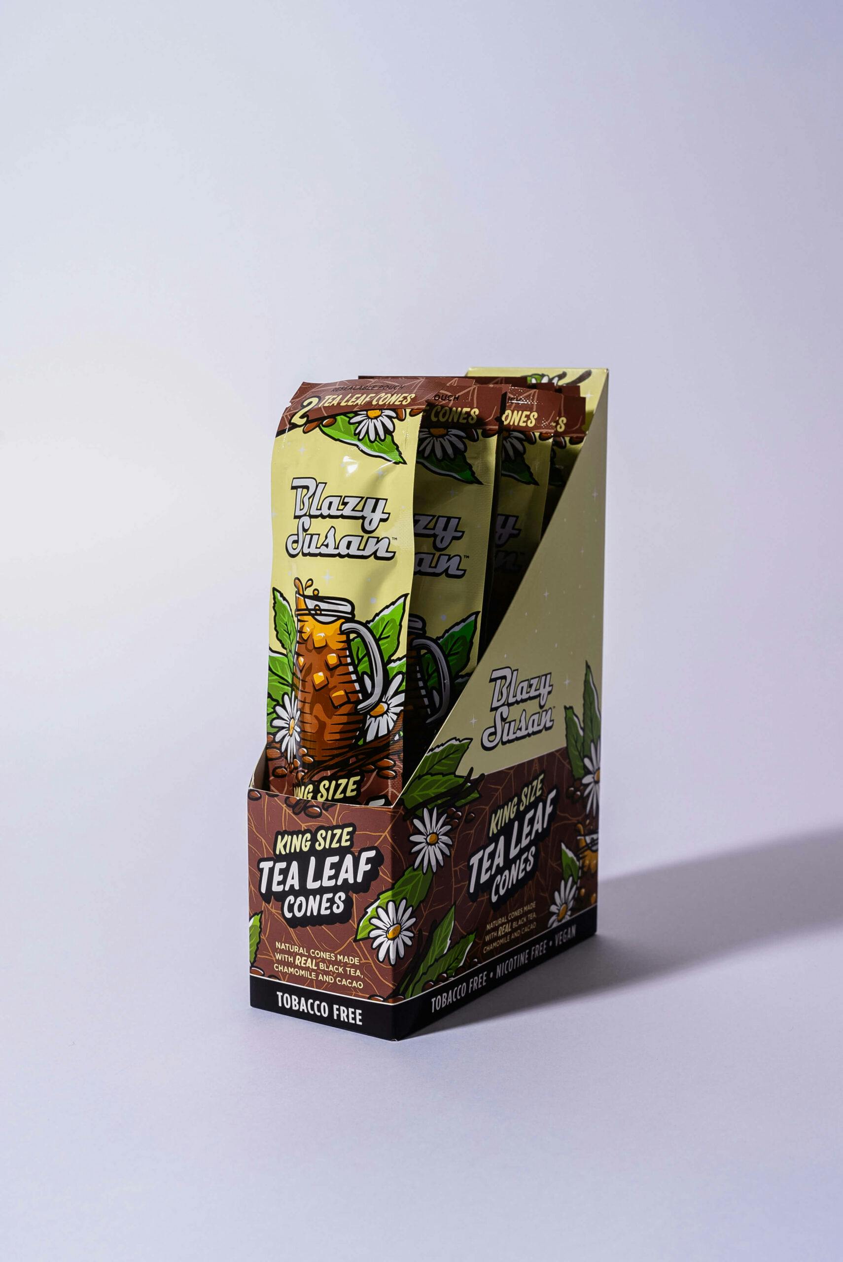 Blazy Susan Tea Leaf Cones 2pk at Orange Cannabis Company