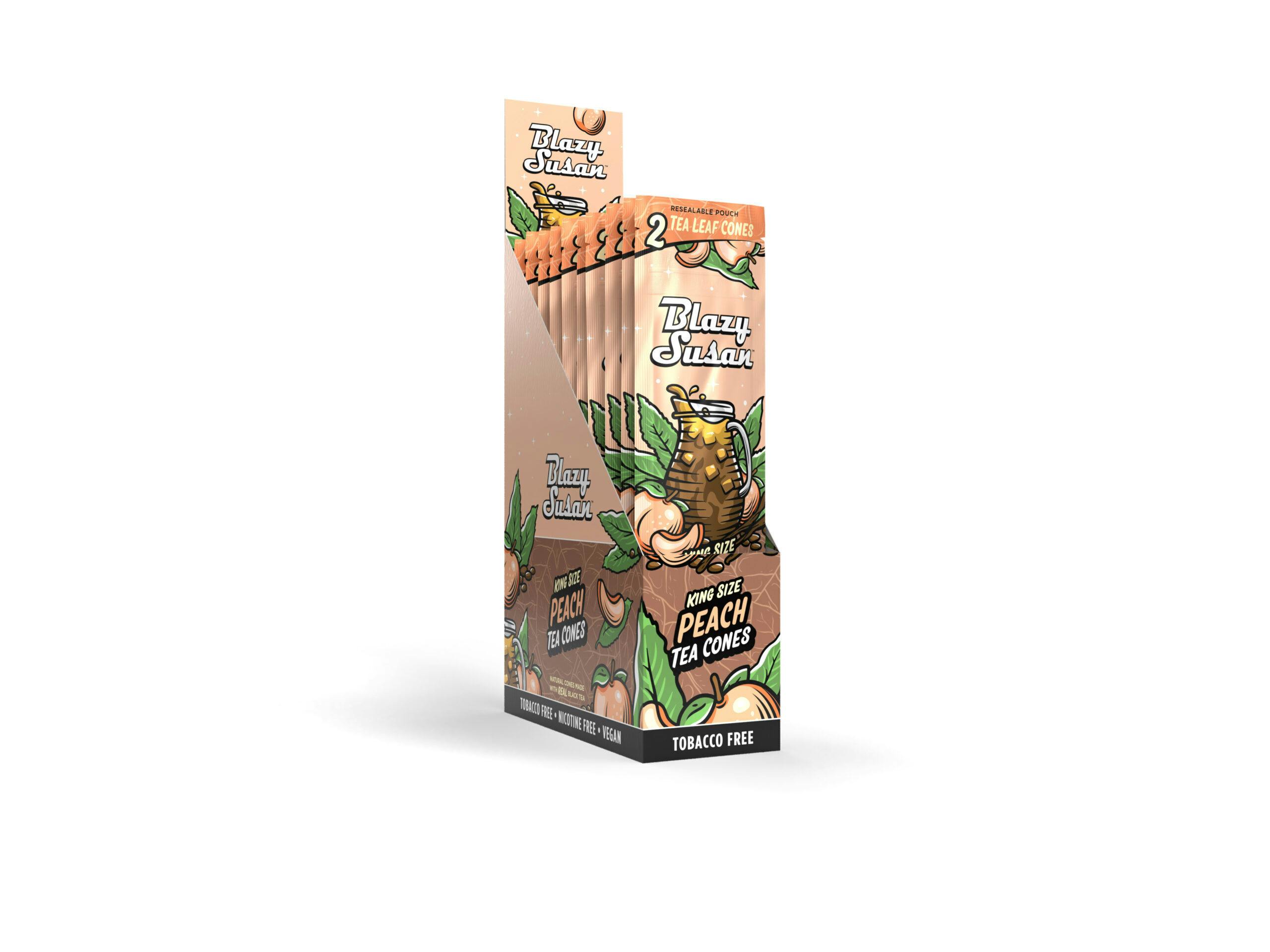 Blazy Susan Peach Tea Wraps 2pk at Orange Cannabis Company