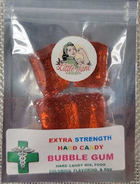 BUBBLE GUM HARD CANDY 4 PACKS (LOW DOSE/MEDICAL ONLY)
