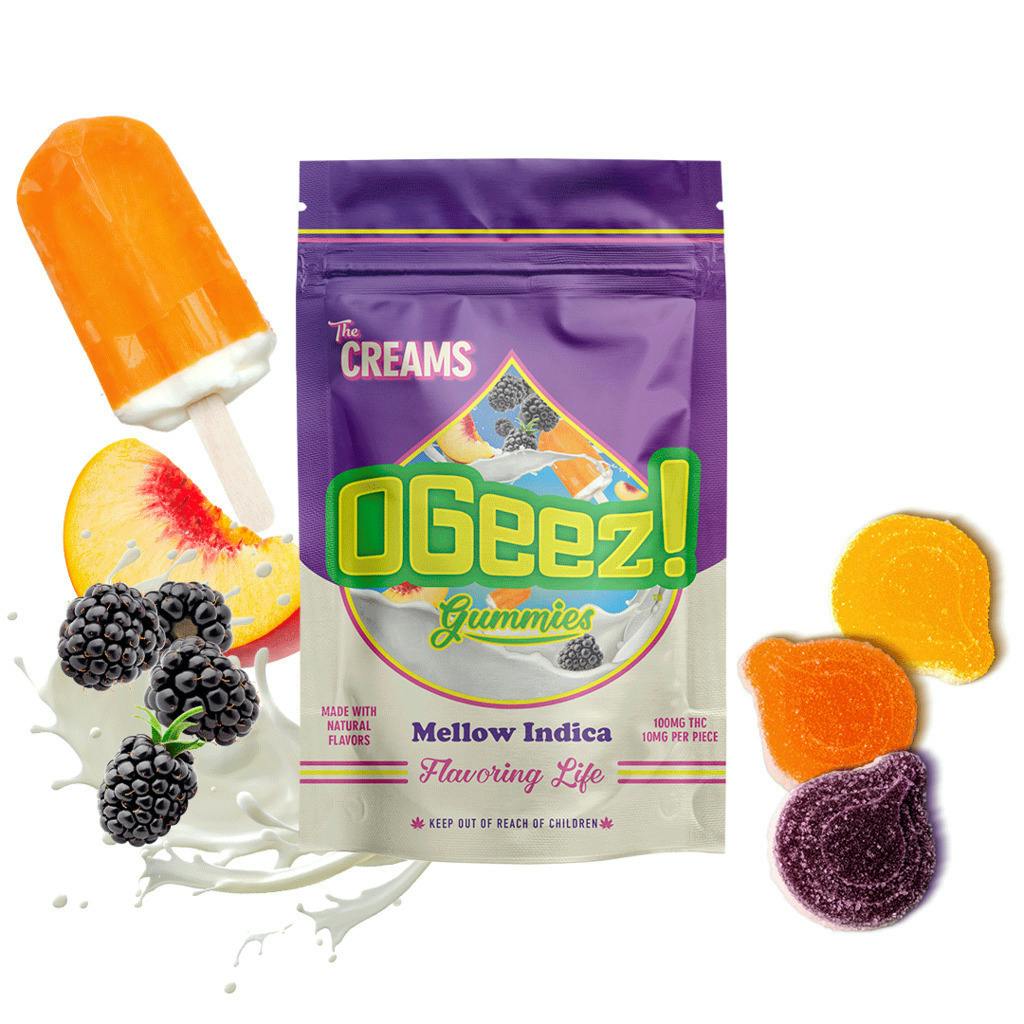 OGeez Indica The Creams Gummy 100mg   Candy
