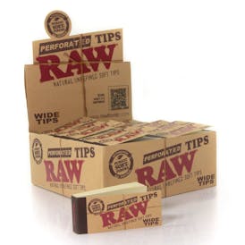 Raw Wide Filter Tips