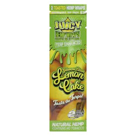 Juicy Jays Terp-Enhanced Lemon Cake Hemp Wraps