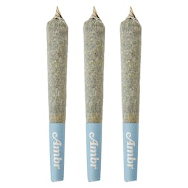 Ambr Hybrid Rainbow Snowcone Infused Pre-Roll 3x