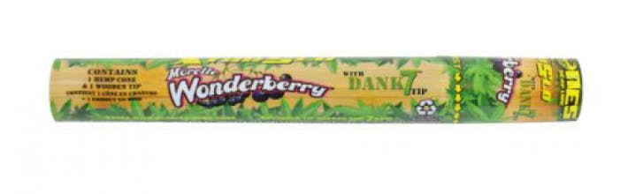 HEMP WRAP CONES (WONDERBERRY) (2pc)
