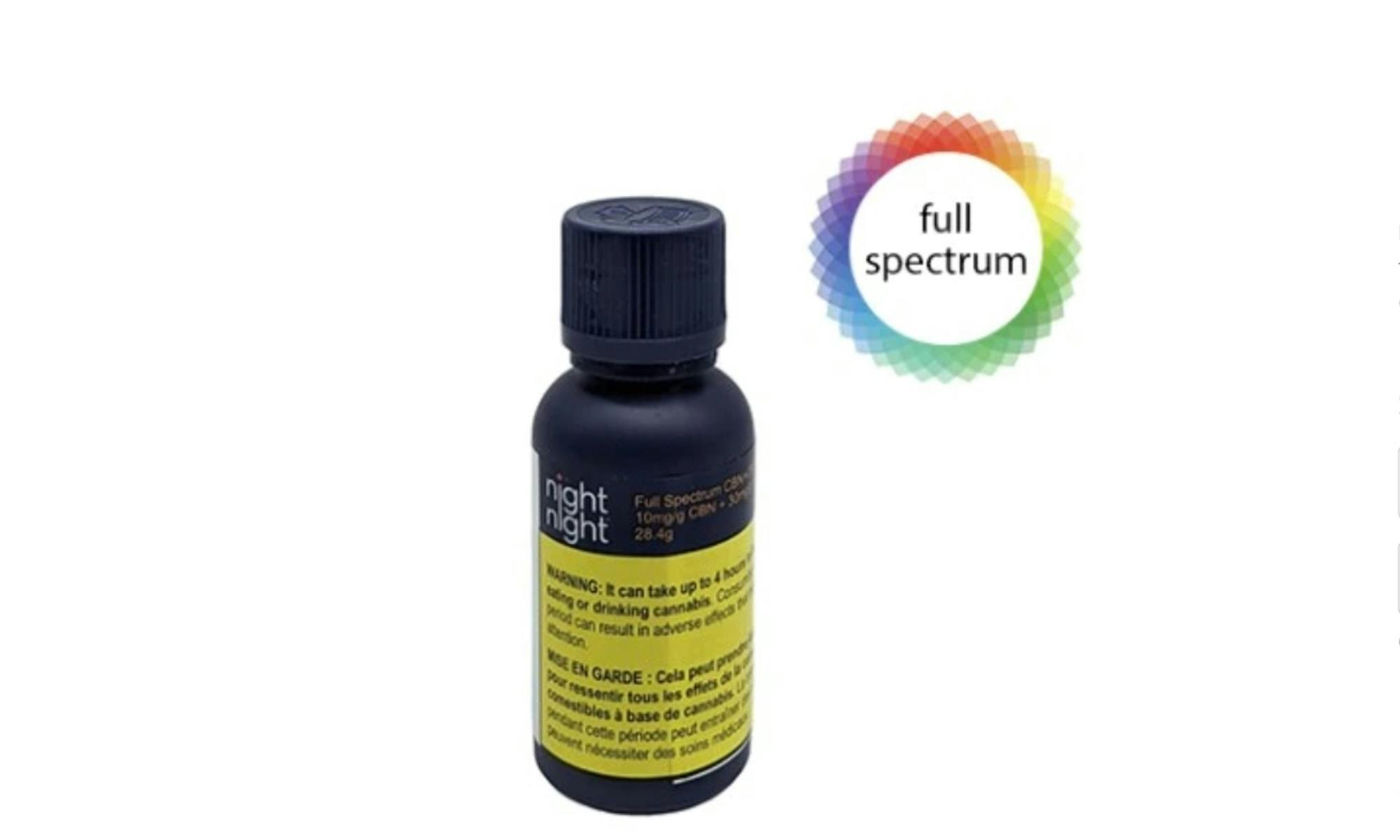 NightNight: FULL SPECTRUM CBN+CBD OIL (30mL)