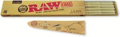 RAW CONE LEAN CONES (20pc)