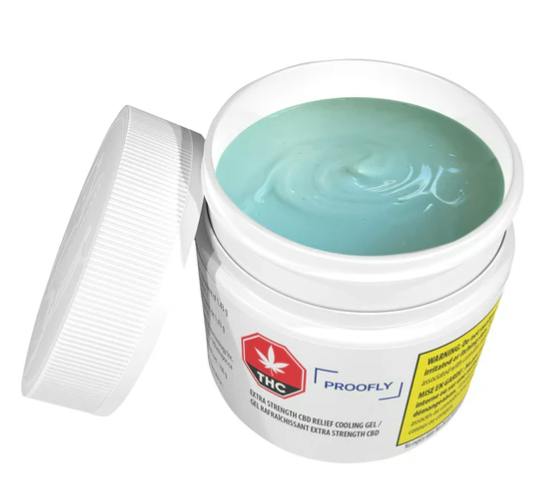 PROOFLY: EXTRA STRENGTH CBD RELIEF COOLING GEL (100g)