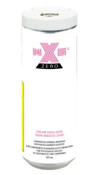 XMG Zero: CREAM SODA ZERO (355mL)